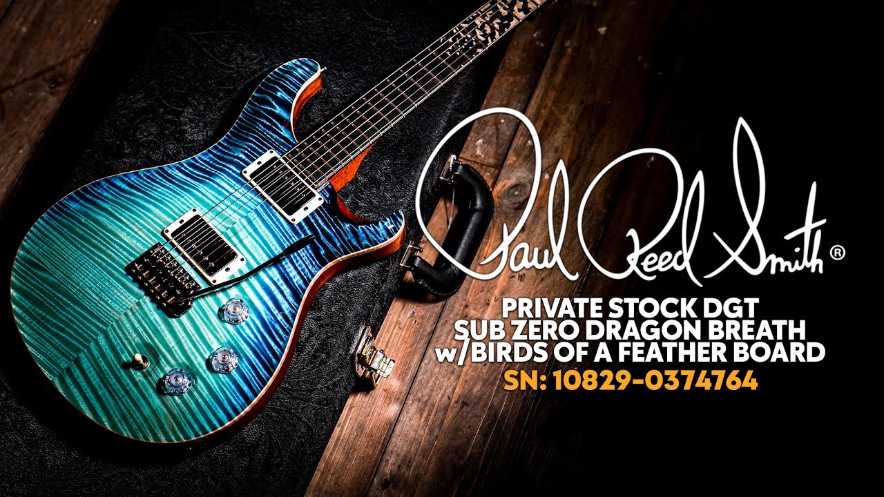 Peach Picks! | PRS Private Stock DGT - Sub Zero Dragons Breath | SN: 10829 0374764
