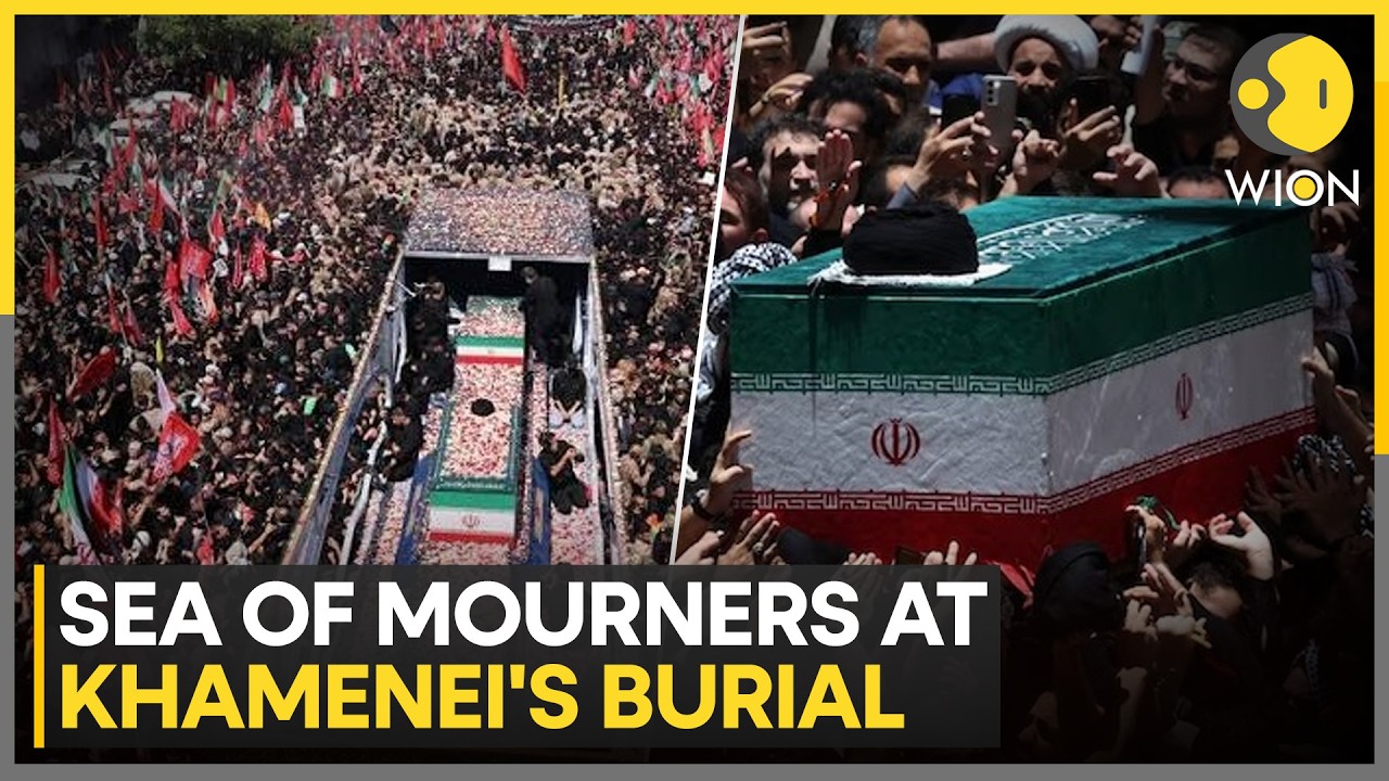 Khamenei Funeral: Iran Buries Late Supreme Leader Ayatollah Ali Khamenei | WION News