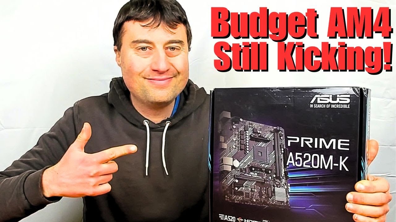 Распаковка и обзор материнской платы Asus Prime A520M-K AM4