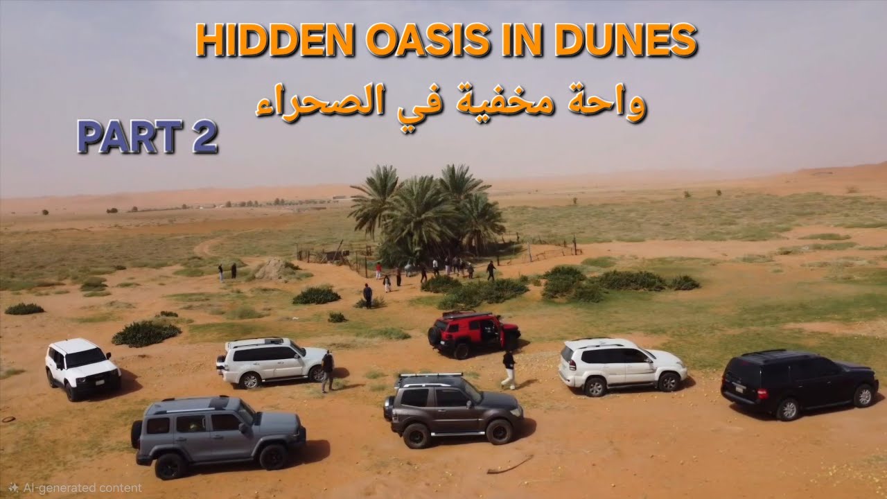 Hidden Oasis in Dunes (Part 2) واحة مخفية في الصحراء 