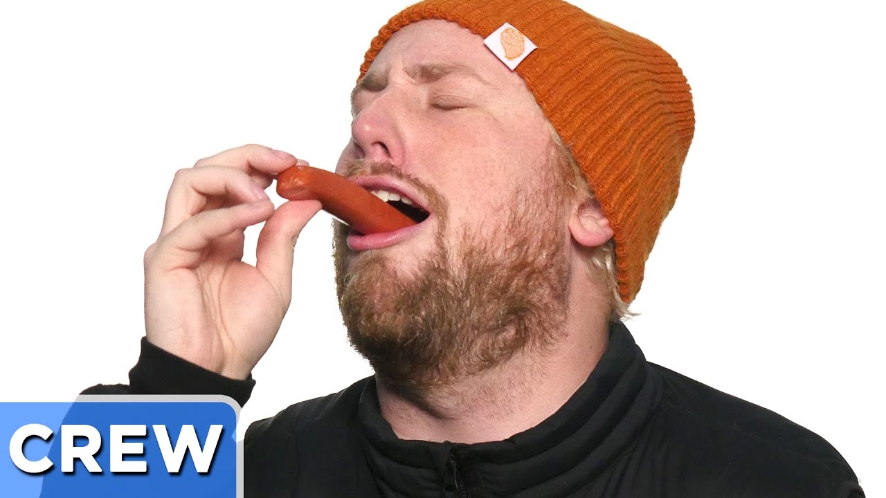 Swallowing Whole Hot Dogs