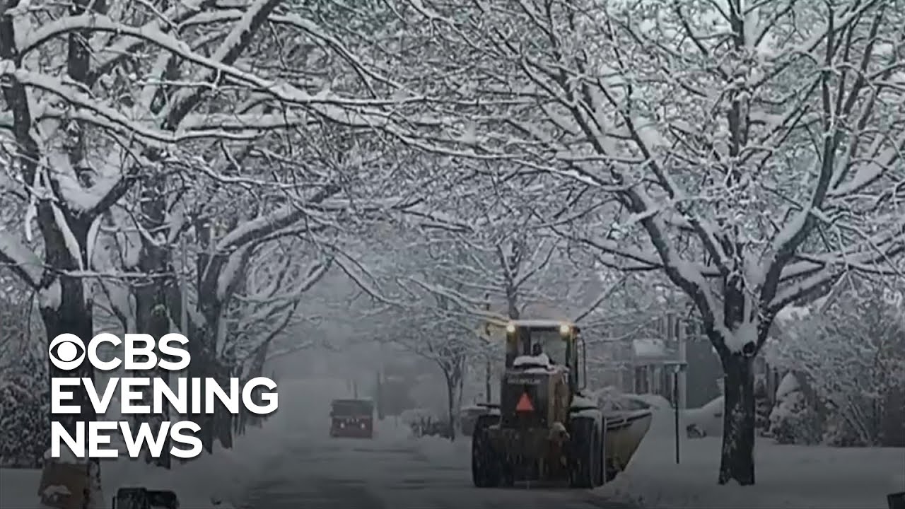 Chaos in Northeast after first major snowstorm