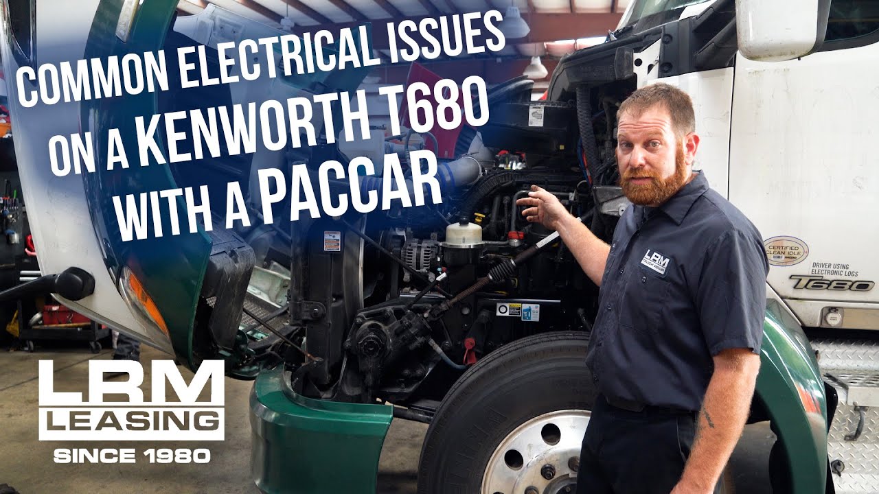 Распространенные проблемы с электрикой Kenworth T680 с двигателем Paccar