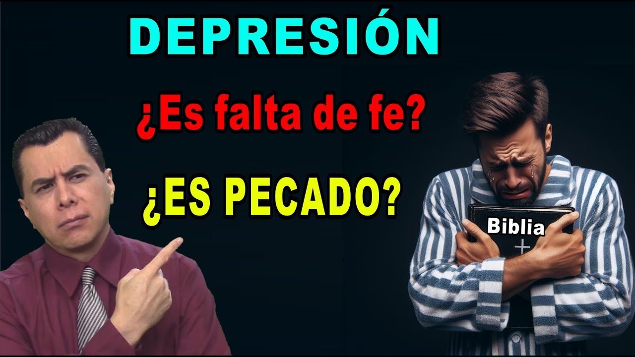 ¿La DEPRESIÓN es Pecado? - ¿PSICÓLOGO sustituye a Dios? - Pastor Martín Bonilla