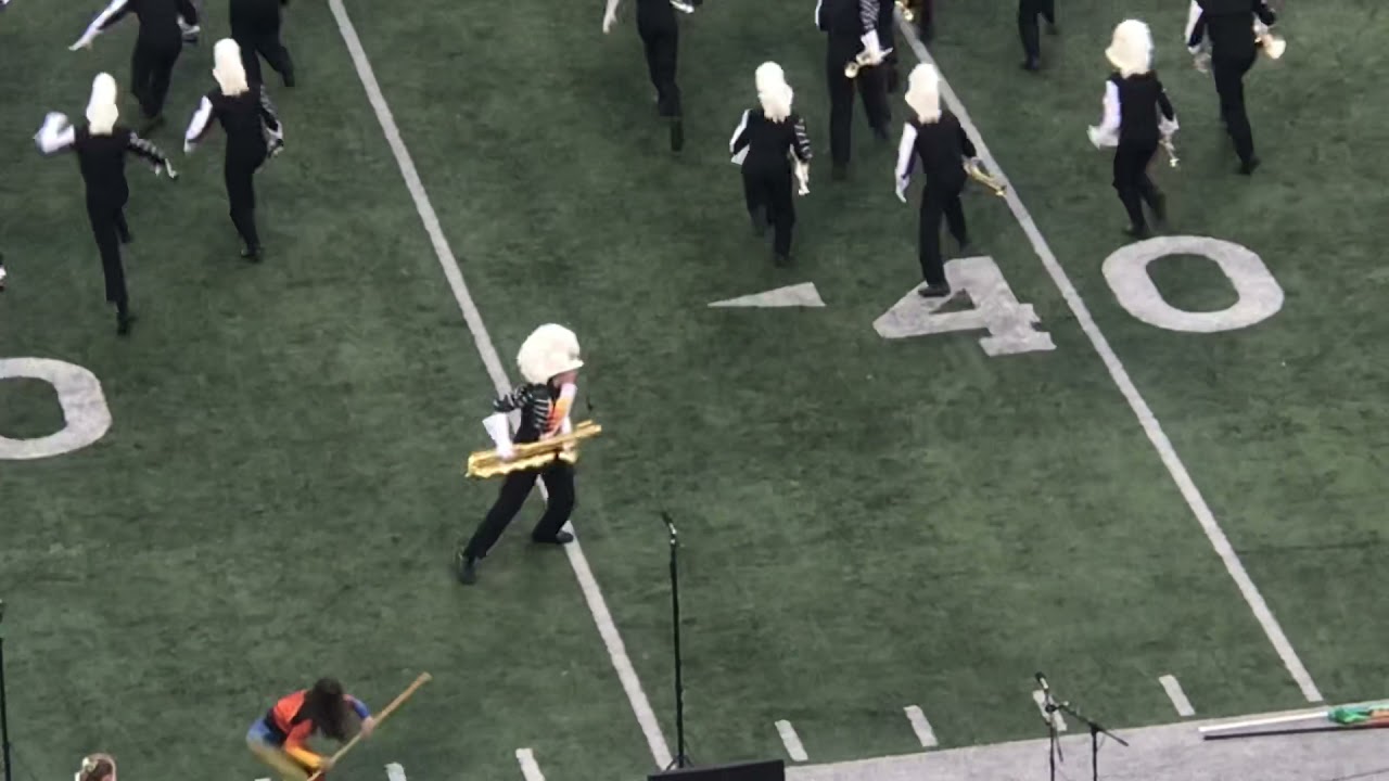 Beavercreek HS Marching band and guard Buckeye Invitational 2021￼