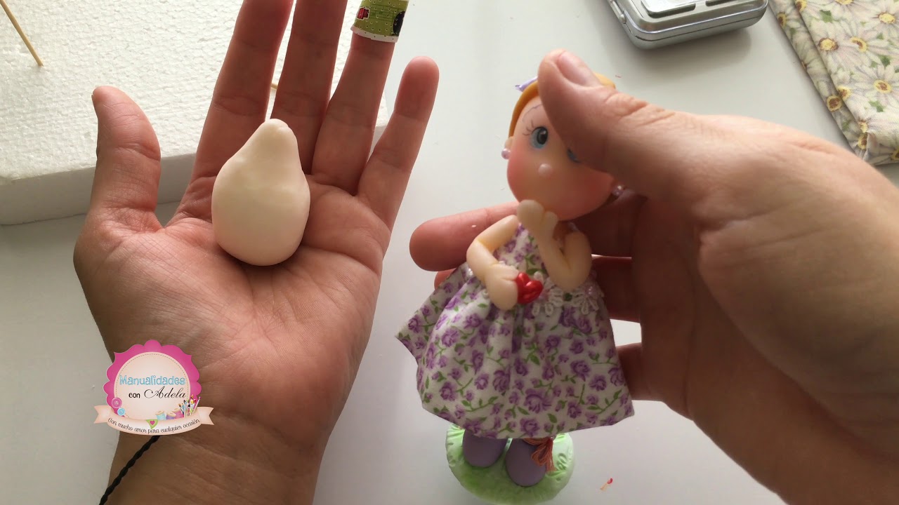 Como Hacer el Cuerpo de una Muñeca de Porcelana fría O Pasta Flexible