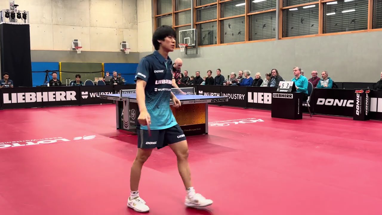 TTBL TTF Liebherr Ochsenhausen - TSV Bad K&ouml;nigshofen Shunsuke Togami - Daniel Habesohn
