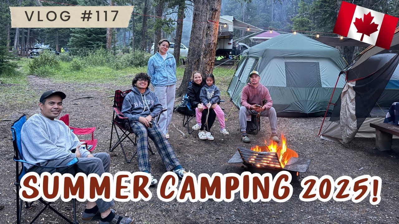 SUMMER CAMPING IN CANADA 2025! 🇨🇦 | EDMONTON TO BANFF, ALBERTA
