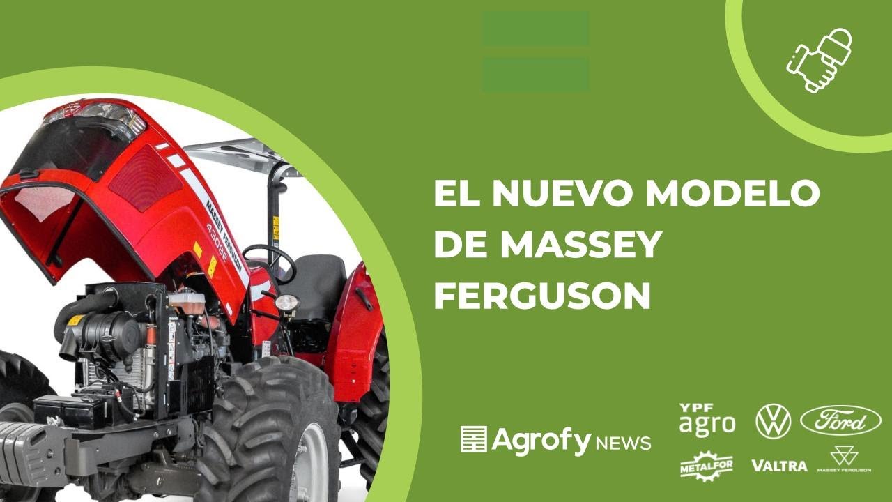 Massey Ferguson presentó un nuevo tractor en Agroactiva 2023