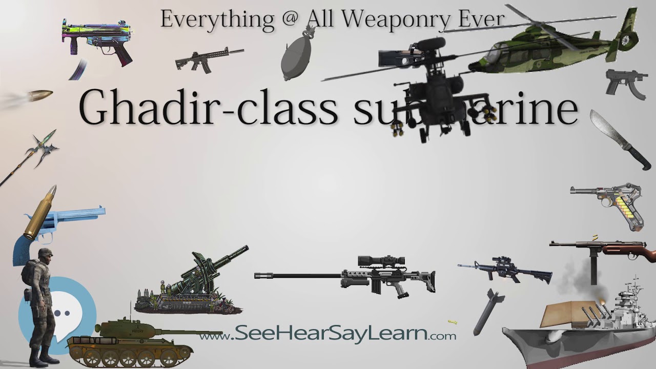 Ghadir class submarine (Everything WEAPONRY)💬⚔️🏹📡🤺🌎😜✅