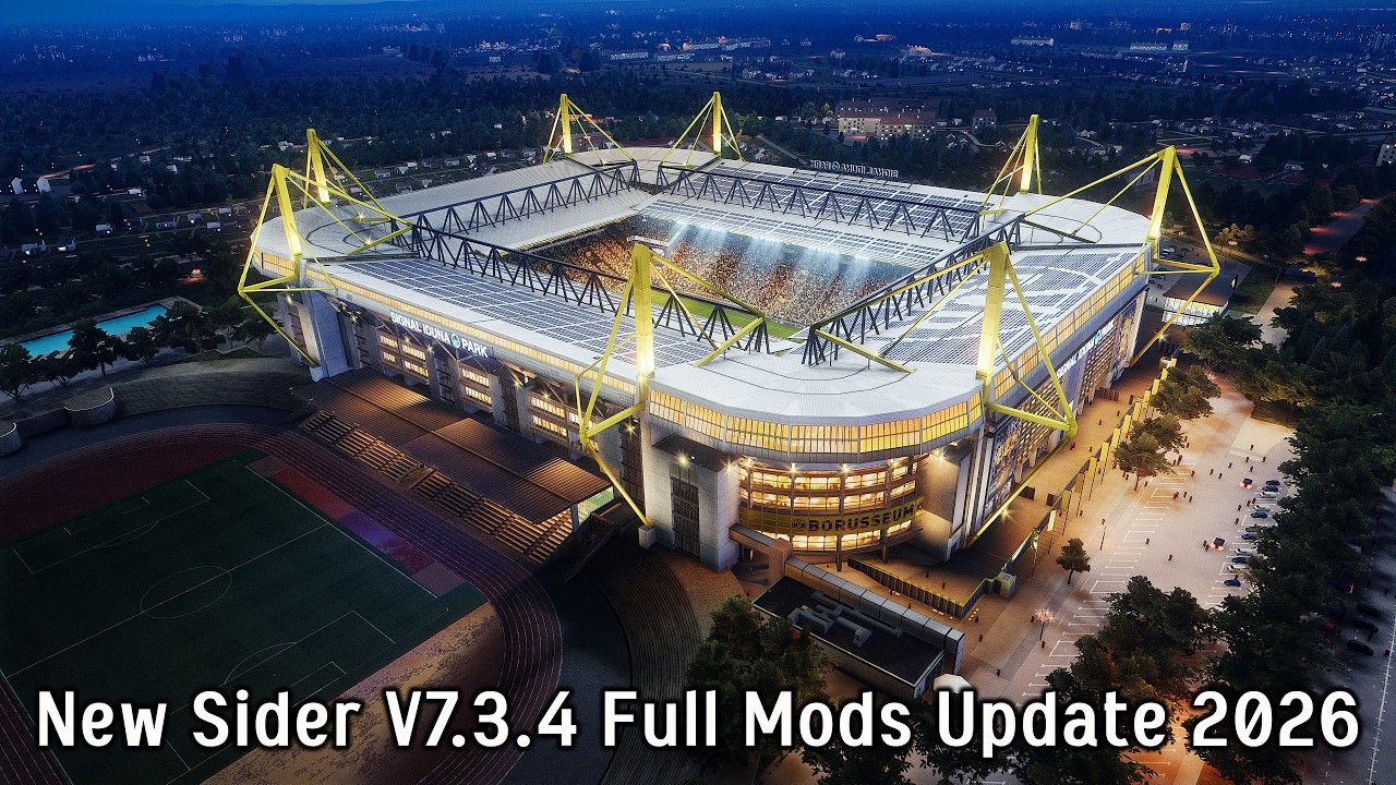 New Sider V7.3.4 Full Mods Update 2026 - PES 2021 & Football Life 2026