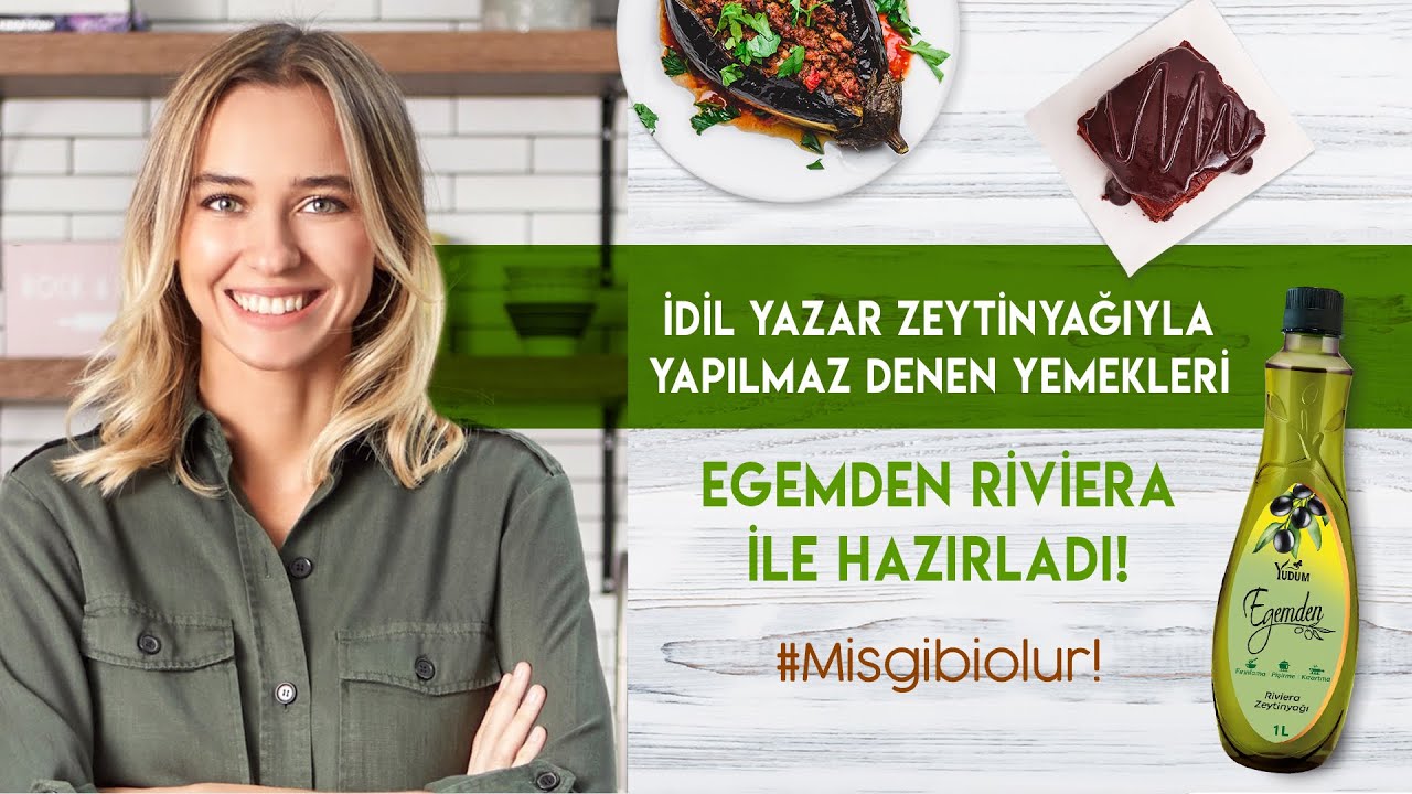 İdil Yazar’dan Egemden Riviera ile Mis Gibi Karnıyarık ve Çikolata Muslu Brownie Tarifleri