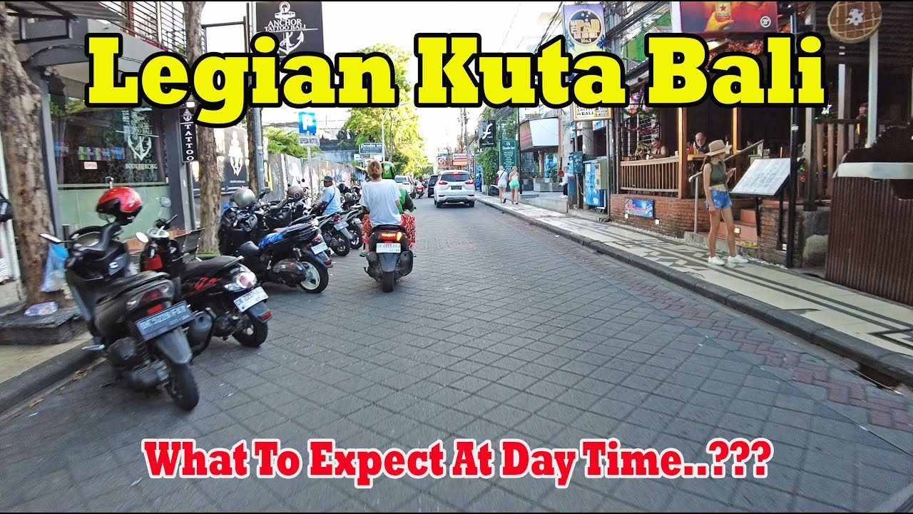 What To Expect In This Area At Noon..?? Legian Bali Update