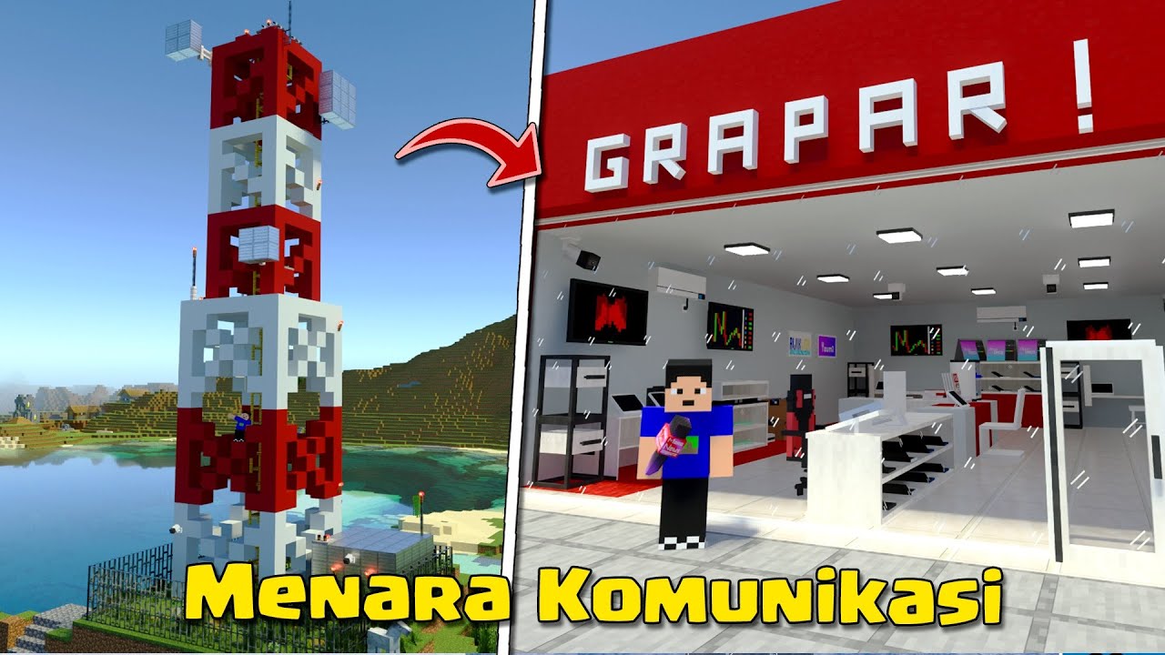 MEMBUAT MENARA KOMUNIKASI DI MAP NUANSA INDONESIA MCPE