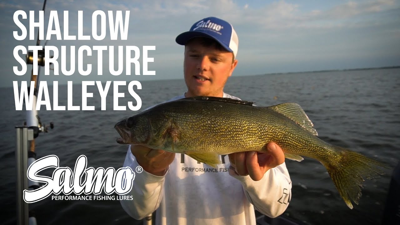 Trolling Shallow Structure for Walleye!