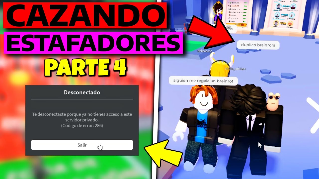 CAZANDO ESTAFADORES de Roba un Brainrot 