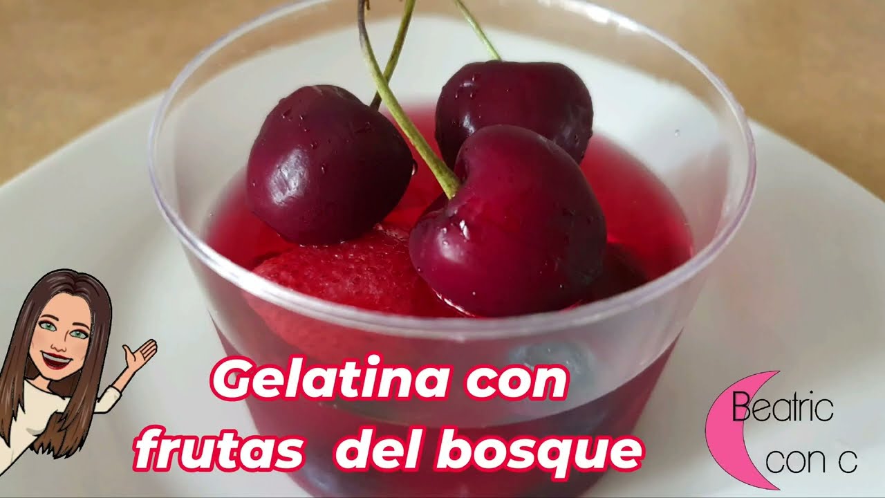 POSTRE DE GELATINA
