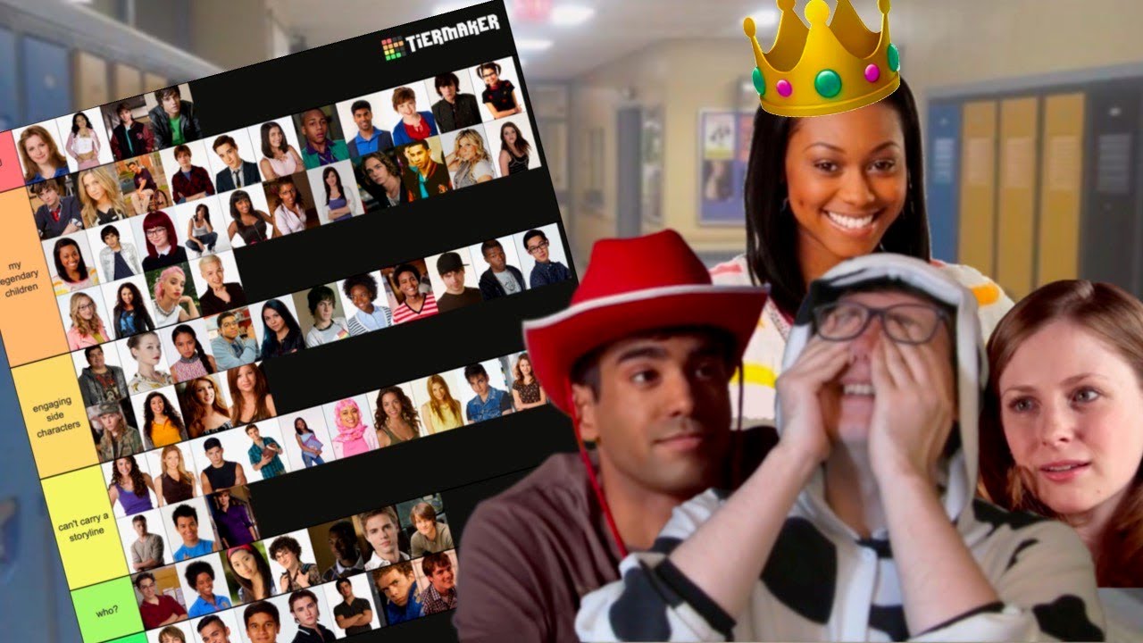 drinking profusely and ranking every Degrassi character