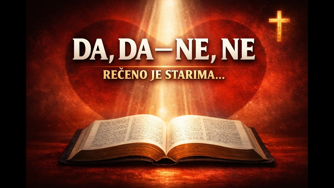 REČENO JE STARIMA...A JA VAM KAŽEM