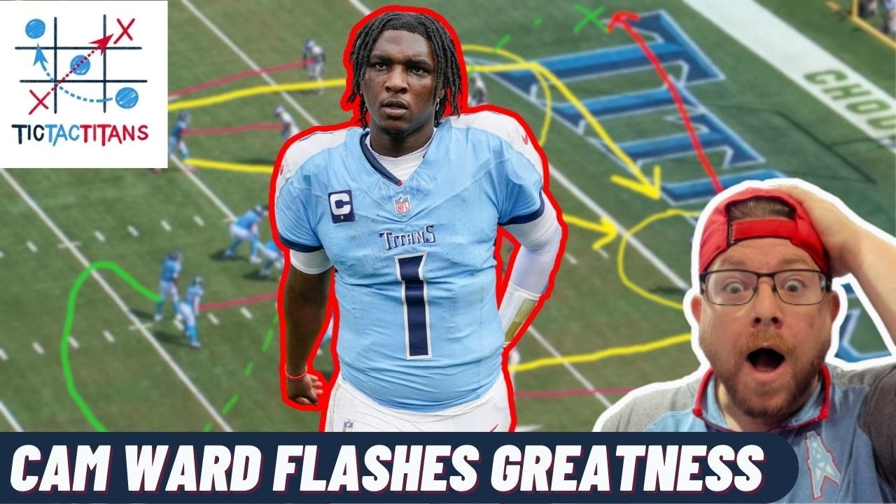 Cam Ward FILM BREAKDOWN: Cam Ward FLASHES GREATNESS for Tennessee Titans, but it wasn't PERFECT