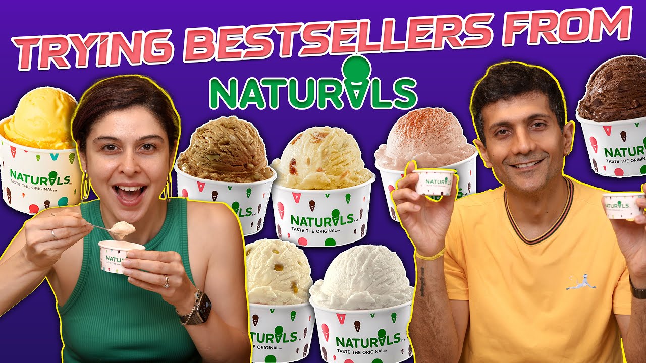 Trying & Rating Bestsellers From Naturals Ice Cream! 🍦