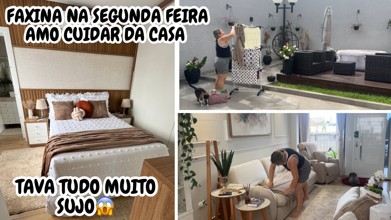 Vlog- Motivação para organização da casa, tava uma sujeira 😱 Amo cuidar do lar…