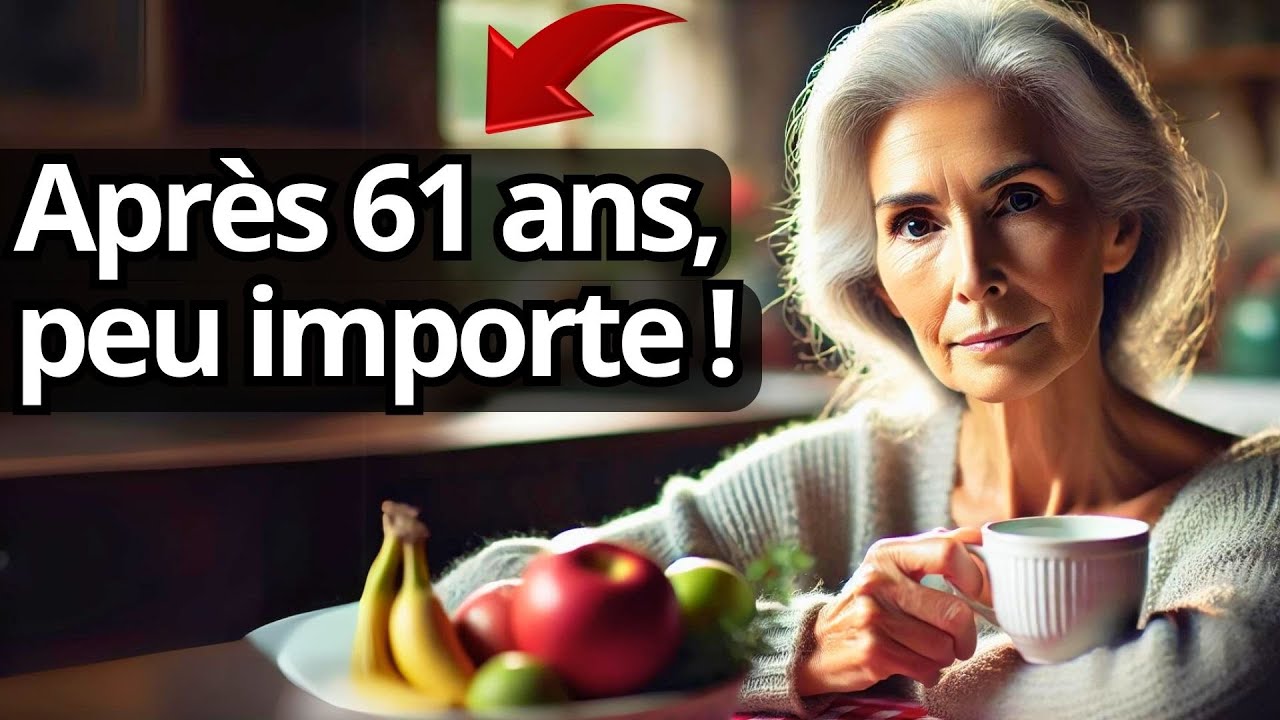9 choses qui n'ont plus d'importance après 61 ans