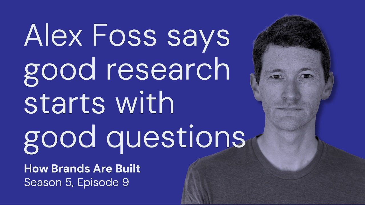 Alex Foss says good research starts with good questions