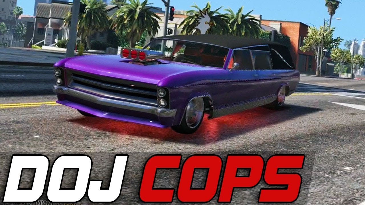 Dept. of Justice Cops #344 - Hearse Racing (Criminal)