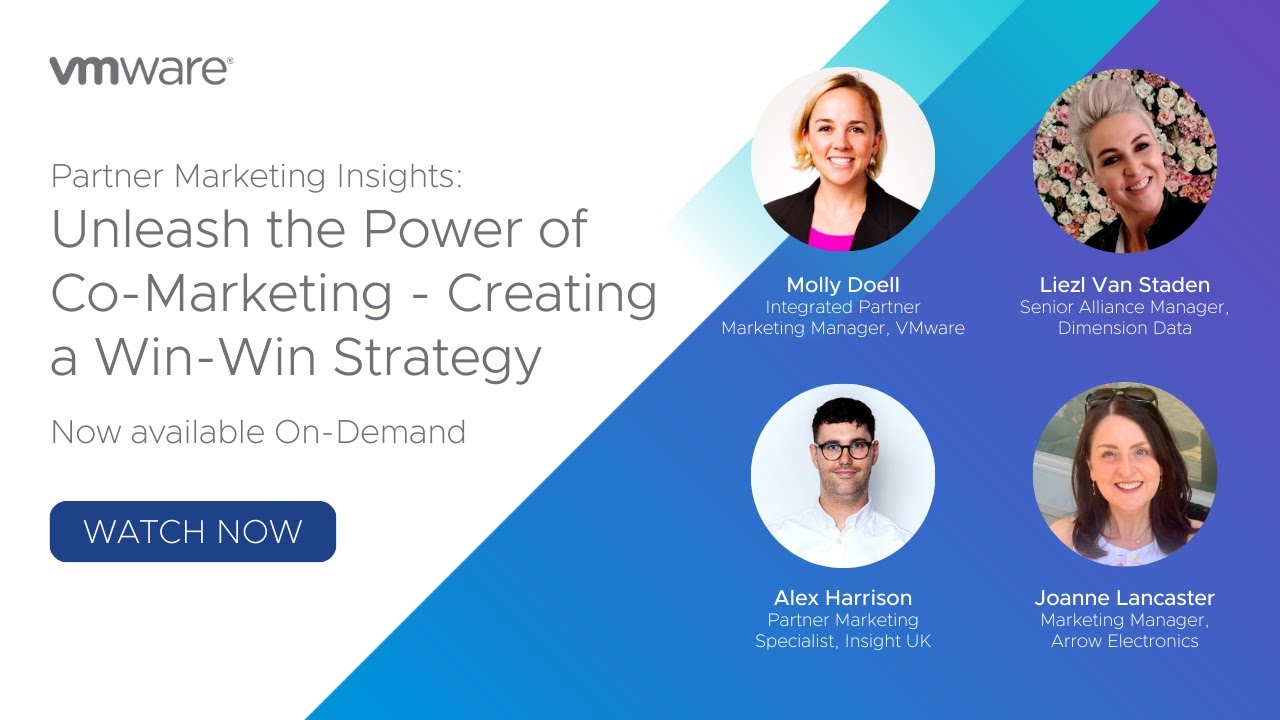 Partner Marketing Insights: Unleash the Power of Co-Marketing (AMER–EMEA)
