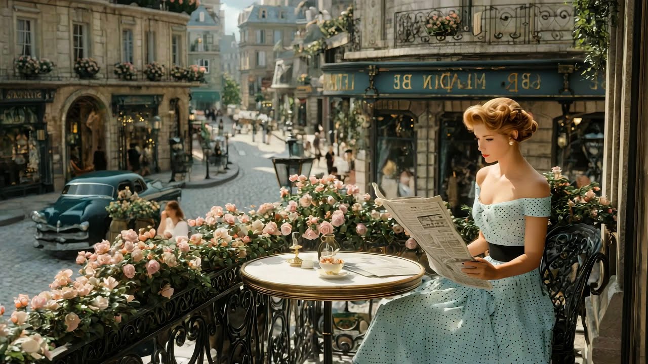 1940's Retro Jazz by The Balcony | Vintage Love Songs in Old Italian Coffee Shop