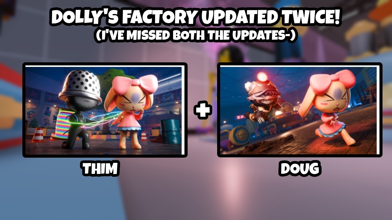 Dolly's Factory Updated with a *NEW* Gamemode and Plushie!! | Dolly's Factory Roblox