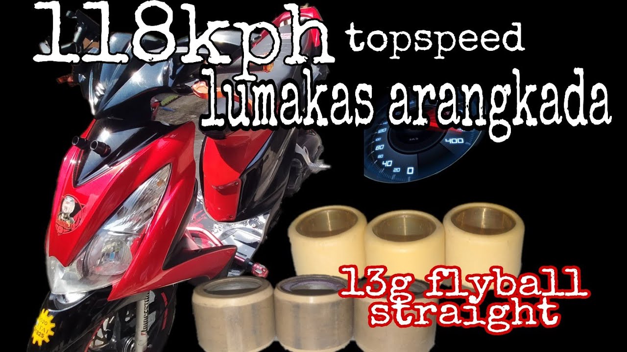 pagpapalit ng bola ng scooter... #lumakas arangkada  #118kph top speed(karoadtrip tv)