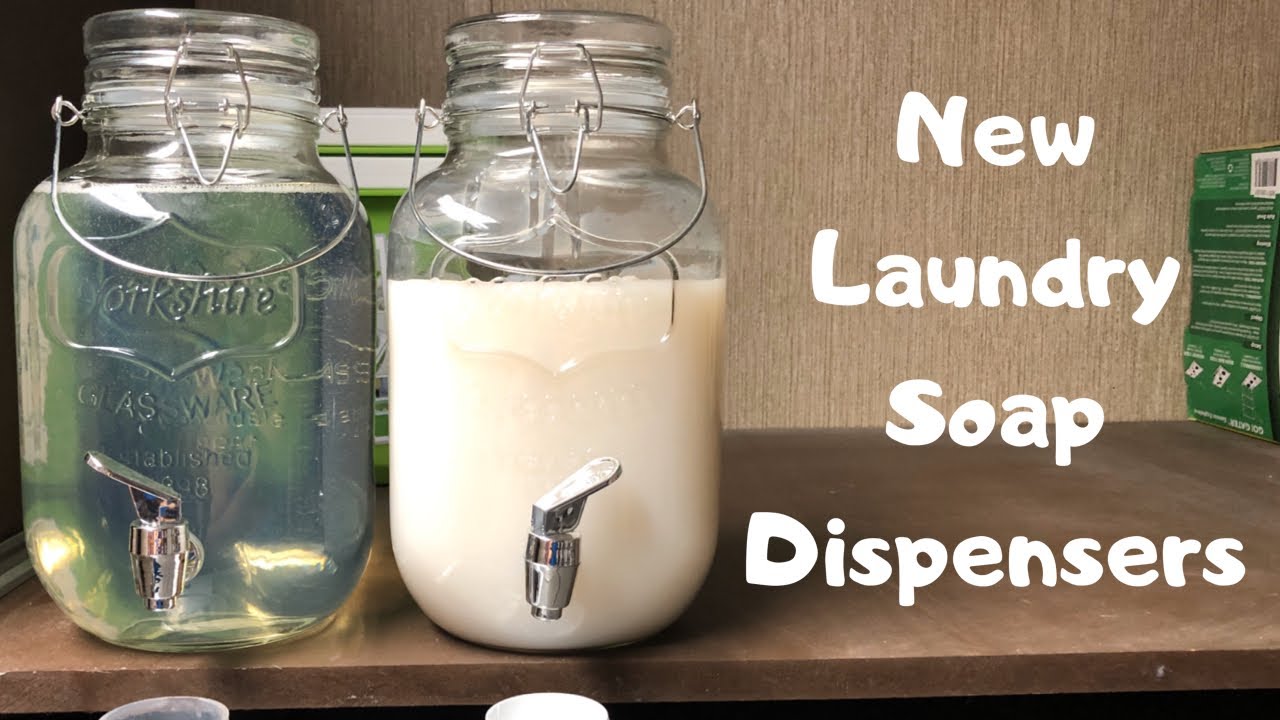 New Laundry Soap Dispensers