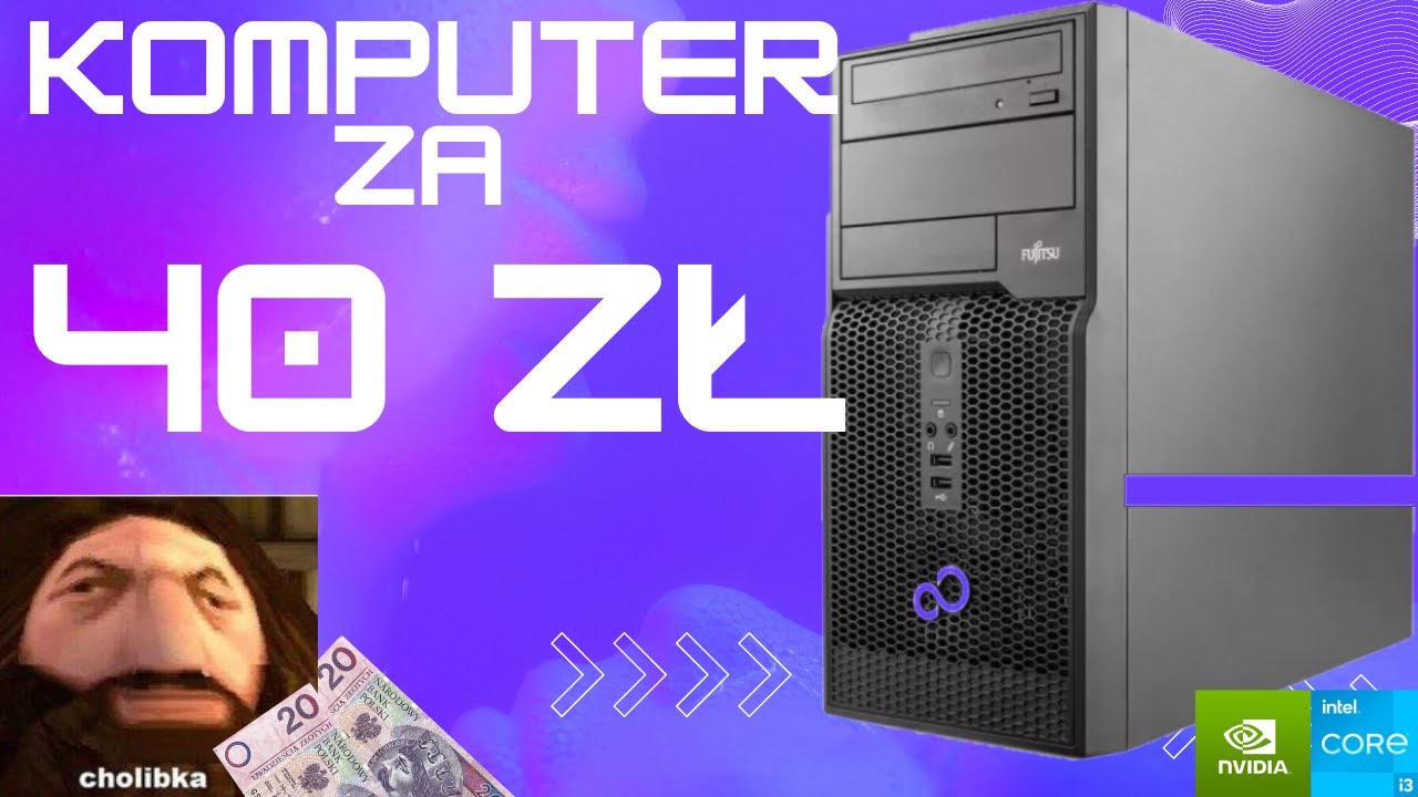 Komputer za 40 zł. Sprawdzamy co tam siedzi. Tanio ulepszamy komputer. TEST. Czy warto ?