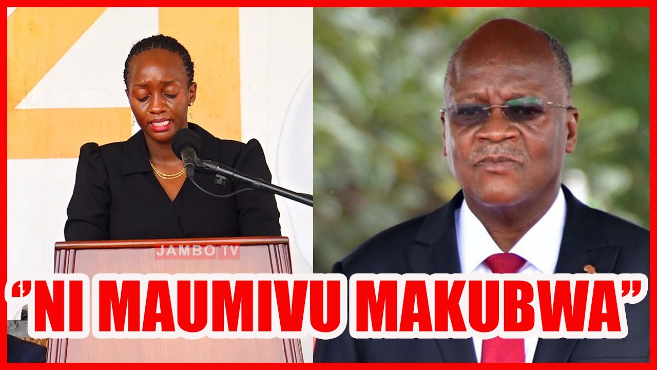 JESCA MAGUFULI ''KUONDOKEWA NA BABA ILIKUWA MAUMIVU MAKUBWA SANA'' MANENO MAZITO YA MTOTO WA MAGUFUL