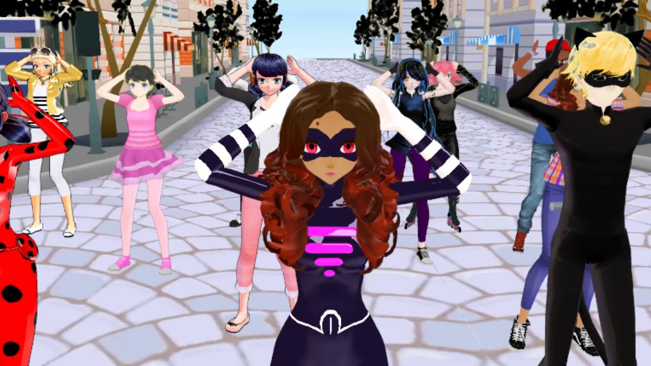 MMD Miraculous LadyBug Chat Noir
