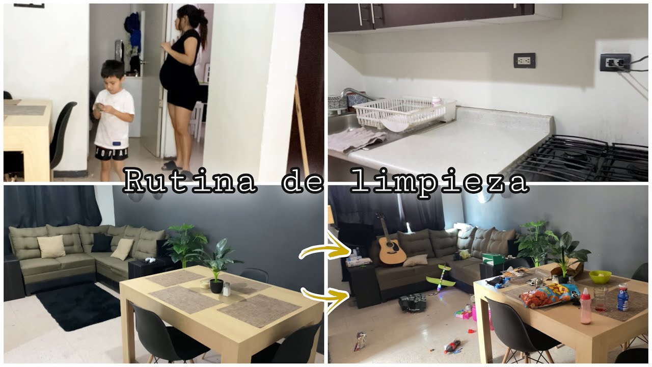 MI RUTINA DE LIMPIEZA 🧹 / Version mamá joven y embarazada