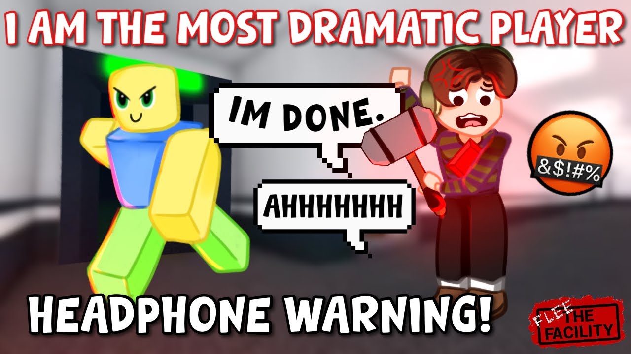POV: You are the Most Dramatic Flee the Facility Player | Roblox Gameplay