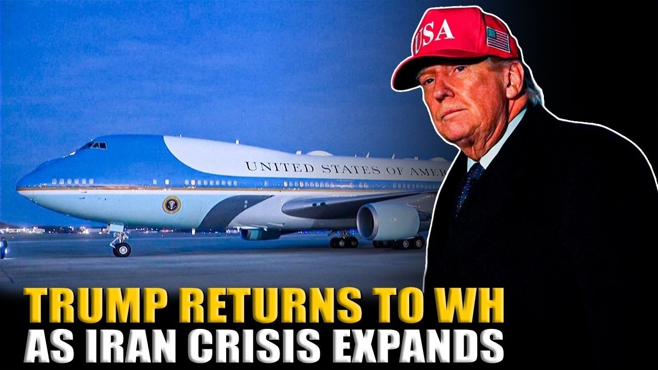 Iran Israel War | President Trump Returns To White House As Iran Bombing Campaign Expands | US