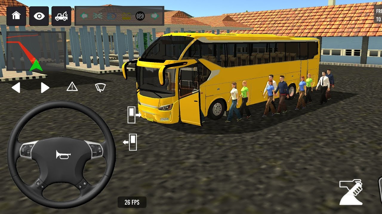 Indonesia Coach bus driving | Euro bus simulator 2025 Android gameplay #game 1 Part 18