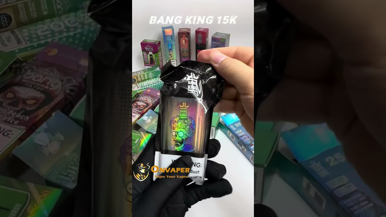 Bang King 15k Puffs Disposable Vape  #puffs #onvaper  #vapelife #vapeshop