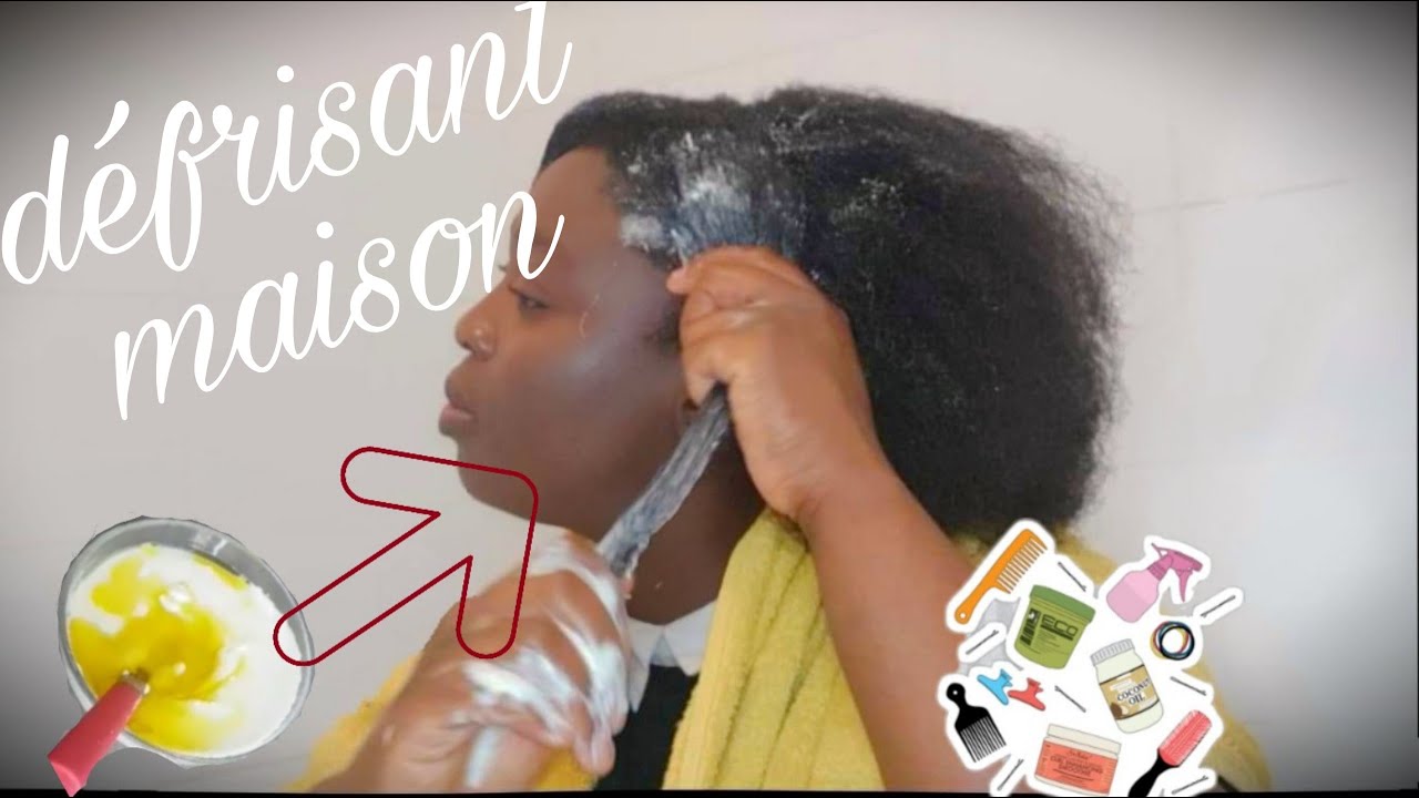 Défrisant fait maison NATUREL ...JE TESTE