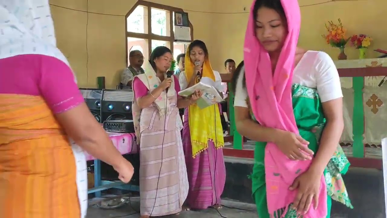 Be bhuma gwmwrgwn Bodo gospel cover song. Ramdeo B.E.C. Sunday worship program.