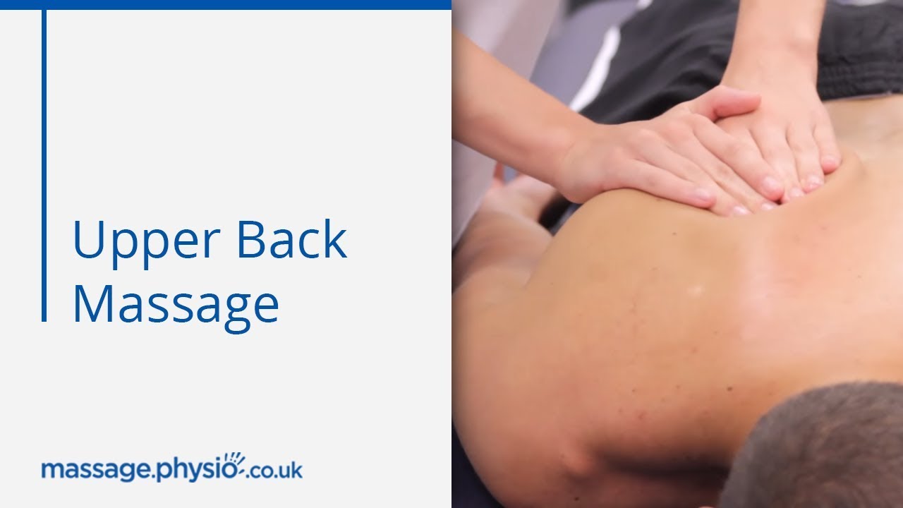 Upper back Massage