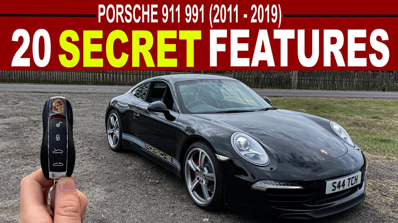 20 скрытых функций, трюков и секретов Porsche 991