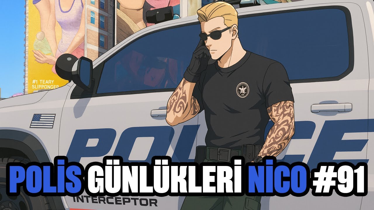 BİR POLİS DEPARTMANI GÜNLÜĞÜ#91 | Nico Nicholas | GTA 5 Online Roleplay Fivem