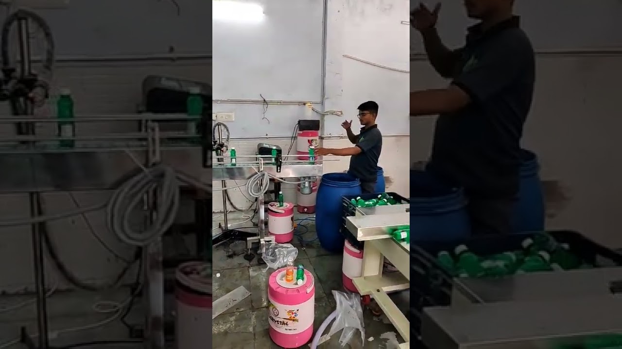 automatic carbonate soft drink plant