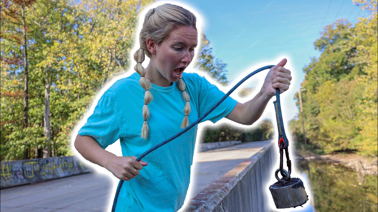 Magnet Fishing To Clean 1 MILLION Pounds of Metal In 1 Year Out Of The Waterways - Day 1
