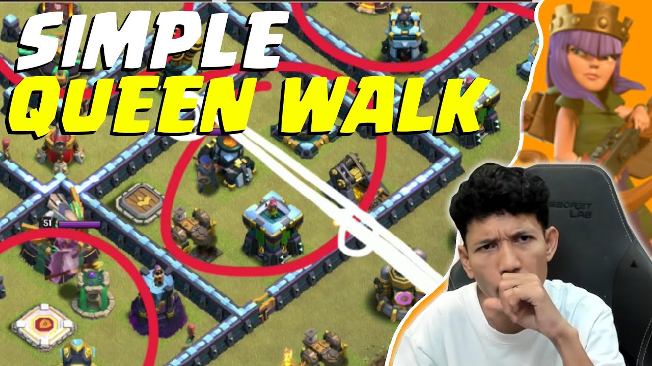 Cara Simple Kontrol Queen Walk TH 13